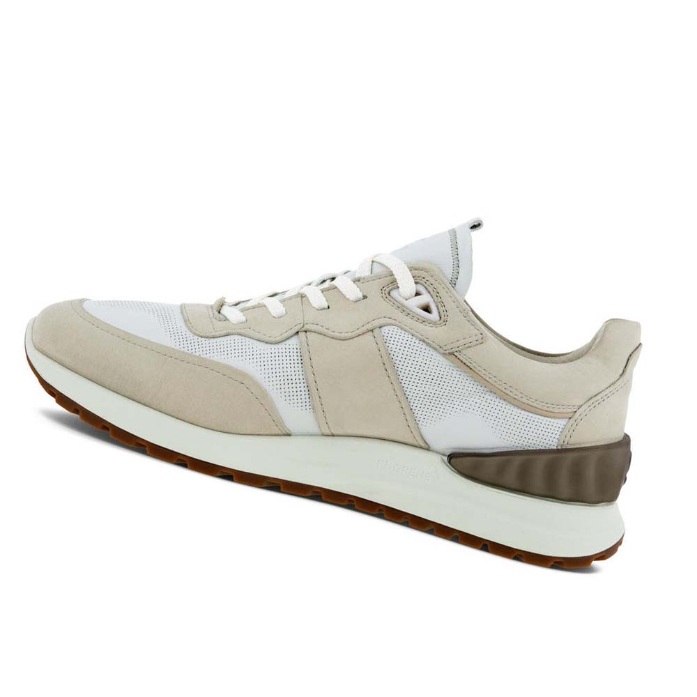 Ecco Astir Retro Joggesko Herre Beige Hvite | NO 597FDN